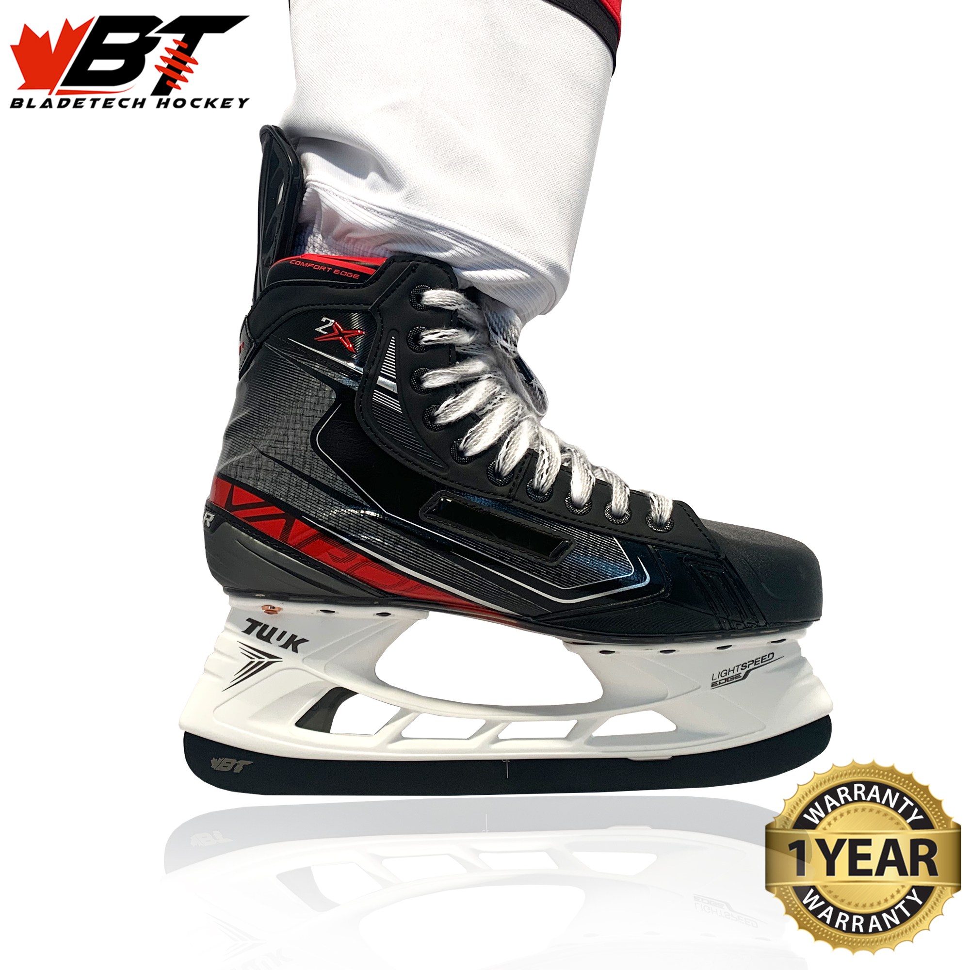 hockey skate blade black 3