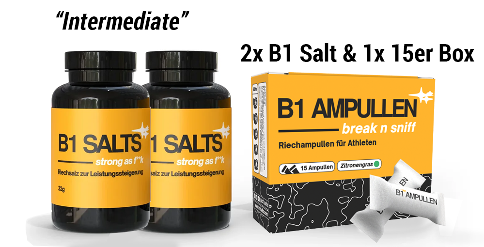 2x B1 Salt & 1x15er Box Ampullen