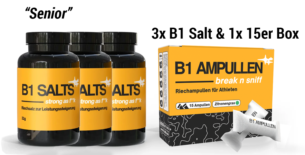 3x B1 Salt & 1x15er Box Ampullen