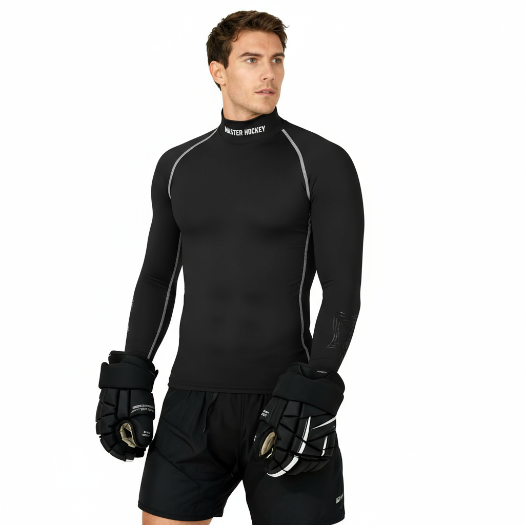 kurzarm Shirt mit Halsschutz