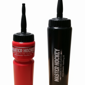 Hockey Flaschen: rot 750ml und schwarz 1 Liter